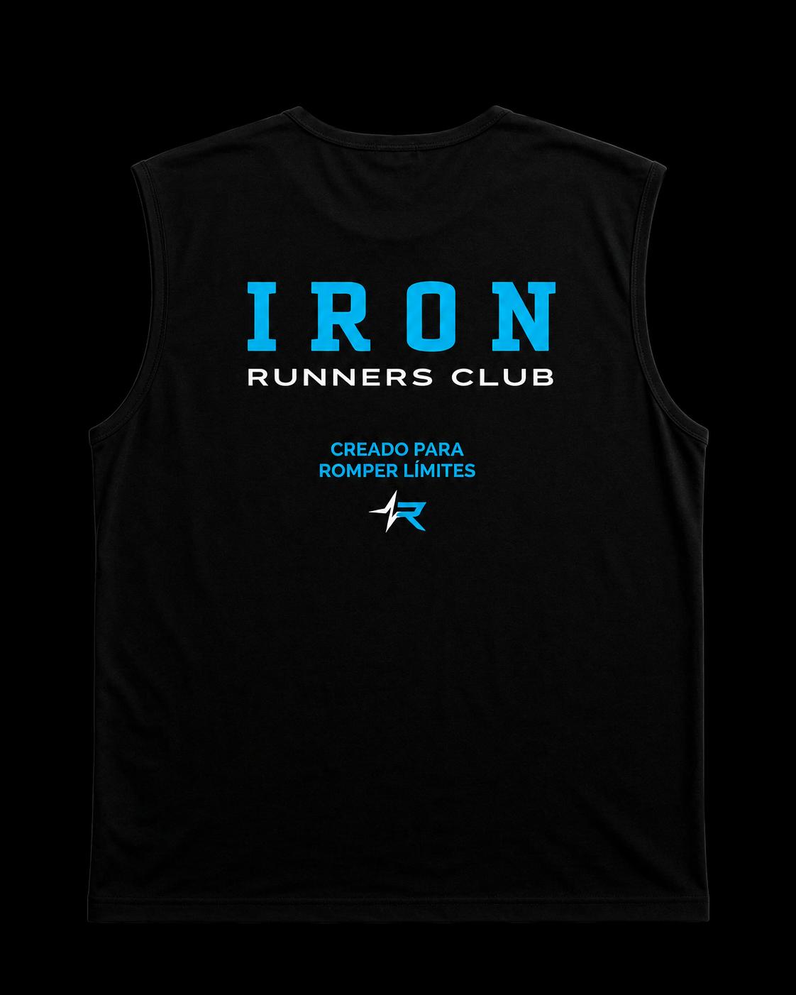 Camiseta negra sin mangas